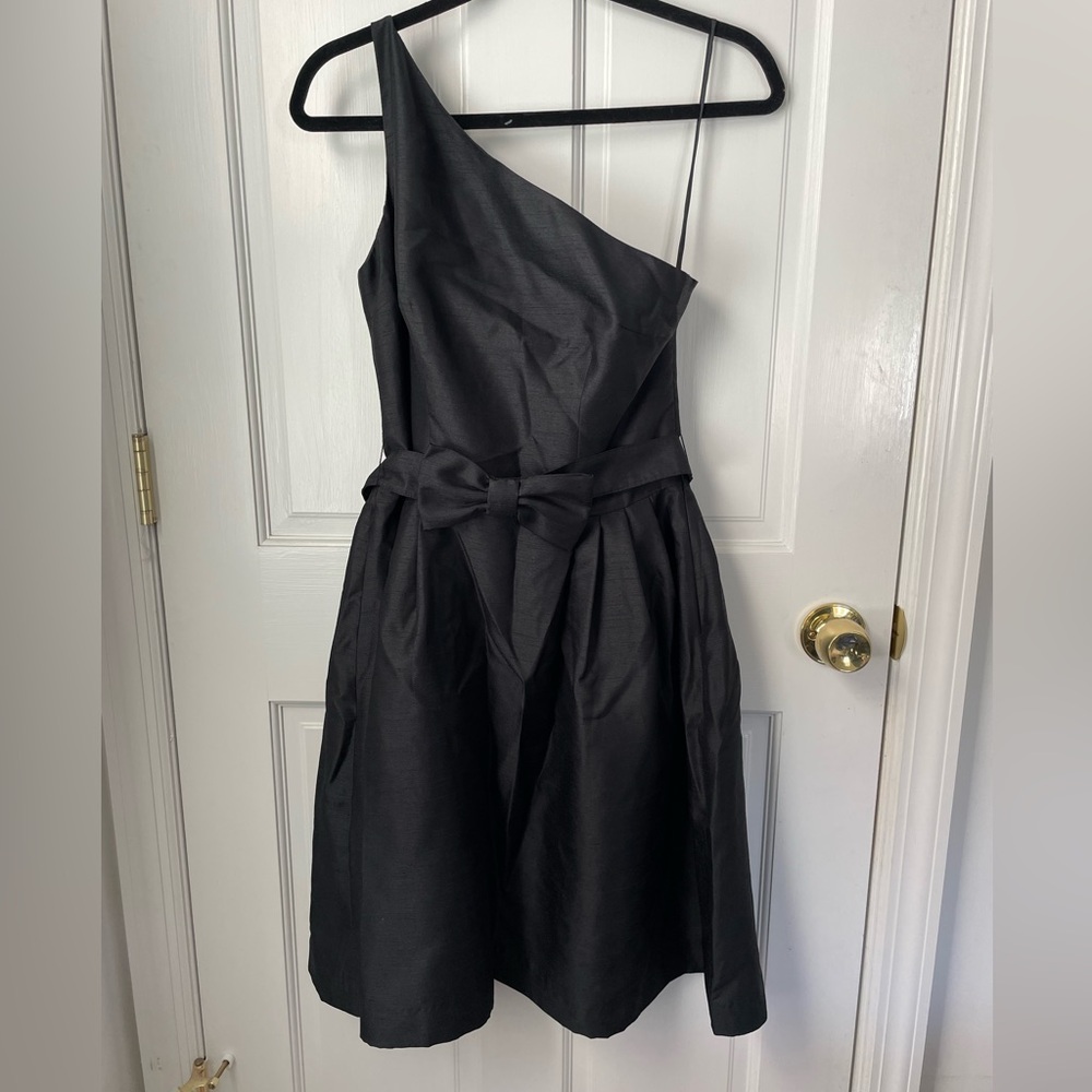 NWT Black One-Shoulder Dress